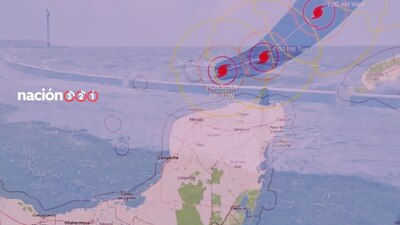 Ahora se ubica sobre aguas del Golfo de México y ha aumentado ligeramente su velocidad de desplazamiento hacia Florida