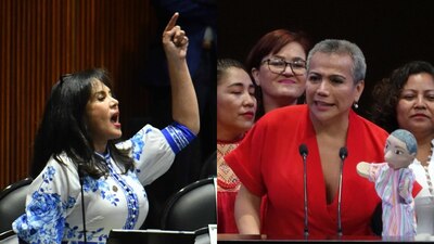 En una conferencia de prensa, la legisladora expuso sus motivos para exigir la renuncia de la morenista