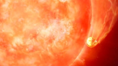 Estiman que el planeta desaparecido era un mundo caliente