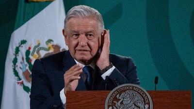 El presidente López Obrador acusó a la oposición de hacer "politiquería"