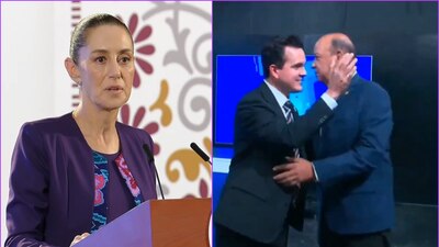 La presidenta Claudia Sheinbaum se solidarizó con el conductor despedido en vivo