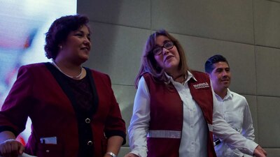 Yeidckol Polevnsky aseguró que Morena seguirá con los principios de austeridad que marca el presidente