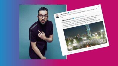 El comediante lanzó un tuit respecto a la decisión de los chilenos sobre su Constitución