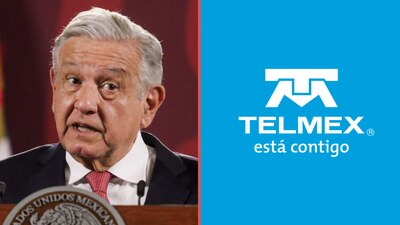 El Presidente dijo que Telmex seguirá siendo de Slim