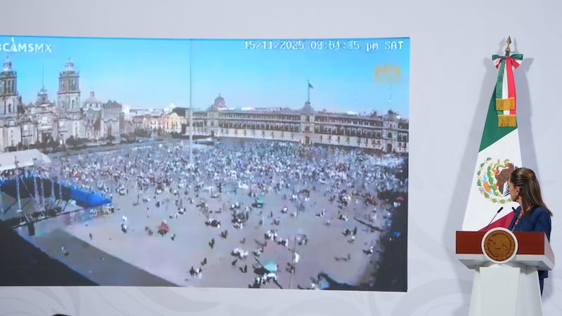 “En la marcha vimos las mismas caras de la Marea Rosa y muy pocos jóvenes”: Sheinbaum