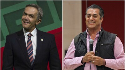 Jaime Rodriguez va con la UANL y Miguel Ángel Mancera con la UNAM