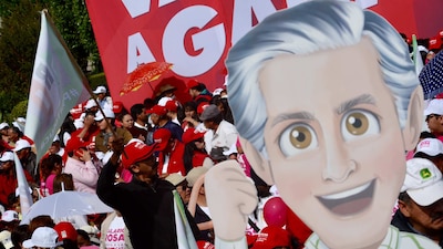 Alfredo del Mazo, del PRI, obtuvo el 33.7% de los votos, lo que lo coloca a la delantera