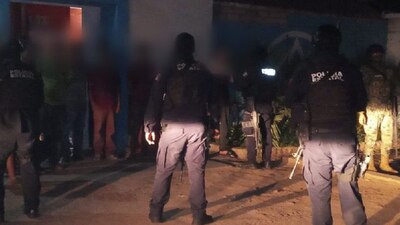 Varios de los rescatados tenían hasta 6 meses recluidos