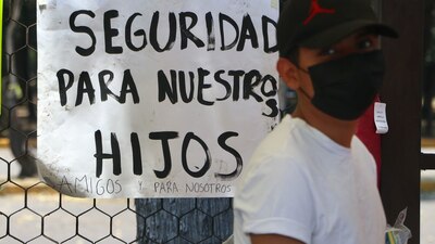 La familia de la víctima mantiene un campamento en el Parque Naucalli