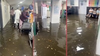 ¡Las fuertes lluvias dejaron estragos! Se inunda el hospital psiquiátrico del IMSS