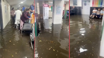 Lluvia inunda hospital psiquiátrico del IMSS y colapsa vialidades en el sur de la CDMX