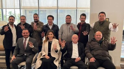 La dirigencia del partido celebró que los presidentes municipales respalden al precandidato único