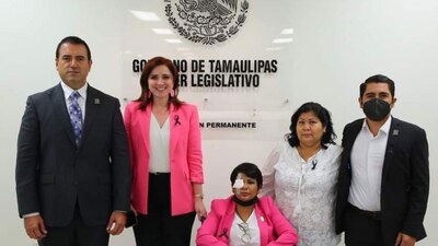 La panista resultó herida al pararse atrás de Magaly Deandar cuando perdió el control