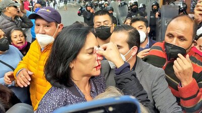 En el enfrentamiento salió herida Lía Limón, alcaldesa electa de Álvaro Obregón