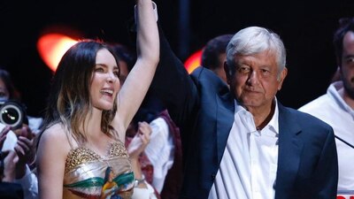 Belinda apoyó al tabasqueño durante toda la campaña presidencial