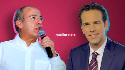 El expresidente Felipe Calderón Hinojosa ha demostrado que es un verdadero fan del periodista