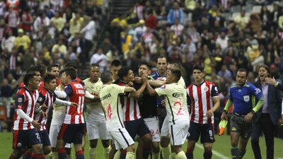 El clásico del futbol mexicano en la semifinal de la Copa Mx, en octubre de 2016