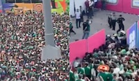 Miles de aficionados desbordan los Fan Fest en CDMX y Guadalajara