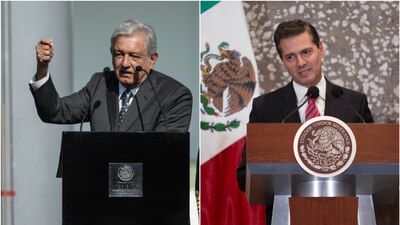 El presidente electo y el presidente constitucional