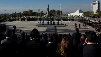 Esta tarde se llevó a cabo una ceremonia luctuosa en Puebla