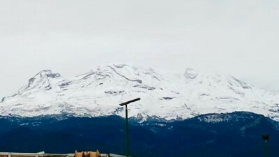 Autoridades pidieron no acceder a la zona por riesgo de hipotermia