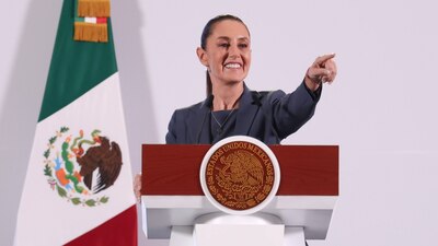 La mandataria mexicana recordó que el objetivo es beneficiar a los trabajadores