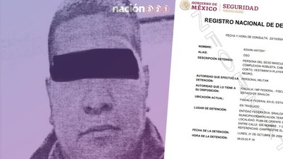Es señalado por traficar droga de Culiacán a San Felipe, para luego hacer el trasiego a la ciudad de Los Ángeles, EU
