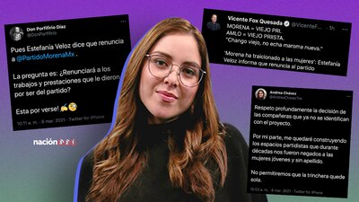 La abogada decidió renunciar a Morena para ser congruente con la lucha de las mujeres