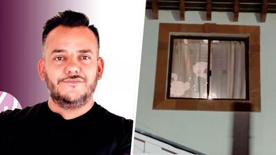 Indicó que su casa fue el blanco de piedras durante 15 minutos