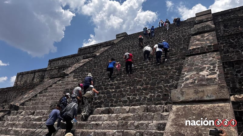 Teotihuacán recibió mil 500 turistas en su reapertura, informa el INAH