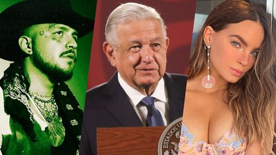 Dijo que no quería desairar a Belinda porque ella y Nodal eran "compañeros"