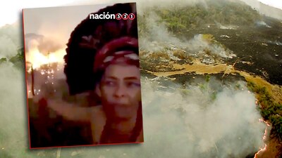El incendio lleva días propagándose por la cuenca del Amazonas