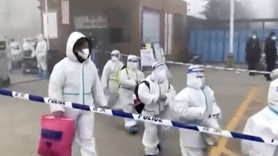 Las autoridades de la ciudad de  Anyang ordenaron a los habitantes que permanezcan en sus hogares