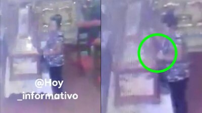 Los hechos fueron registrados por cámaras de seguridad