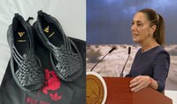 Condena Sheinbaum plagio de huaraches oaxaqueños por parte de Adidas