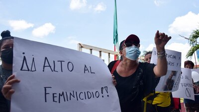 De enero a junio de 2021 ha habido un total de 508 asesinatos en contra de mujeres