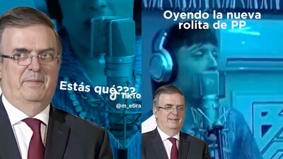 En la red social TikTok, el canciller Ebrard tiene 1.1 millones de seguidores
