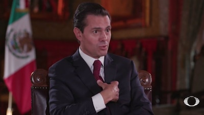 El presidente Peña Nieto asegura que no quiso agraviar a nadie durante su gobierno