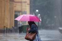 Alertan por “intensificación de lluvias fuertes” y granizo en 11 alcaldías de la CDMX