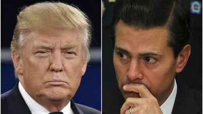 Tras un tuit de Trump, Peña Nieto canceló su visita a Washington