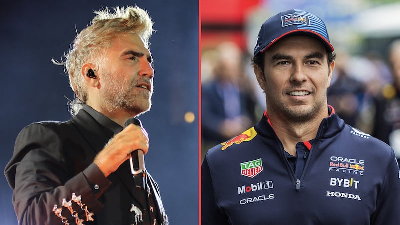 “No sabes cantar”: Alejandro Fernández ‘bromea’ con ‘Checo’ Pérez en uno de sus conciertos