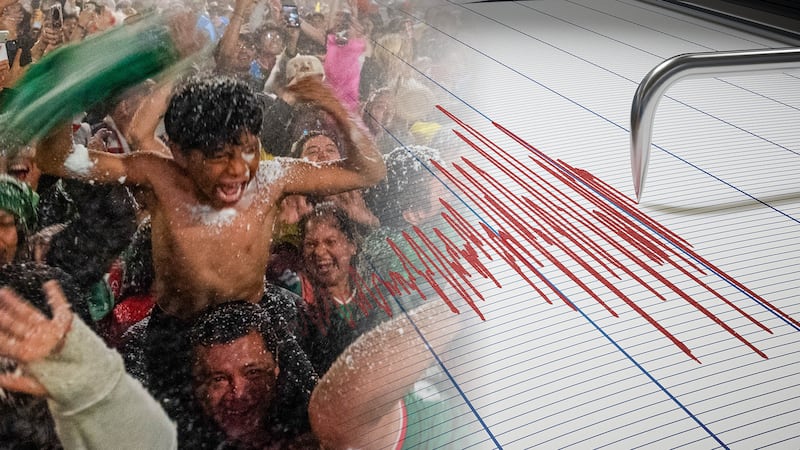 No fue un sismo, fue el gol de Julián Quiñones que hizo vibrar los sismógrafos
