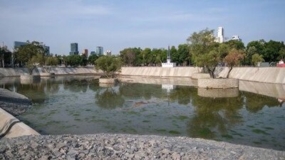 Este sitio almacena aguas residuales y basura