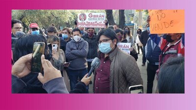 Gibrán Ramírez no está de acuerdo con los resultados de la encuesta que hizo el INE