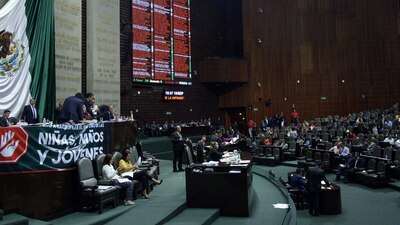 La votación concluyó con 288 votos a favor y 129 votos en contra