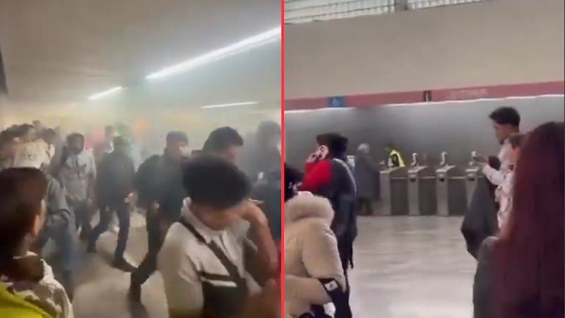 VIDEO: Reportan explosión en la estación Zaragoza de la Línea 1 del Metro