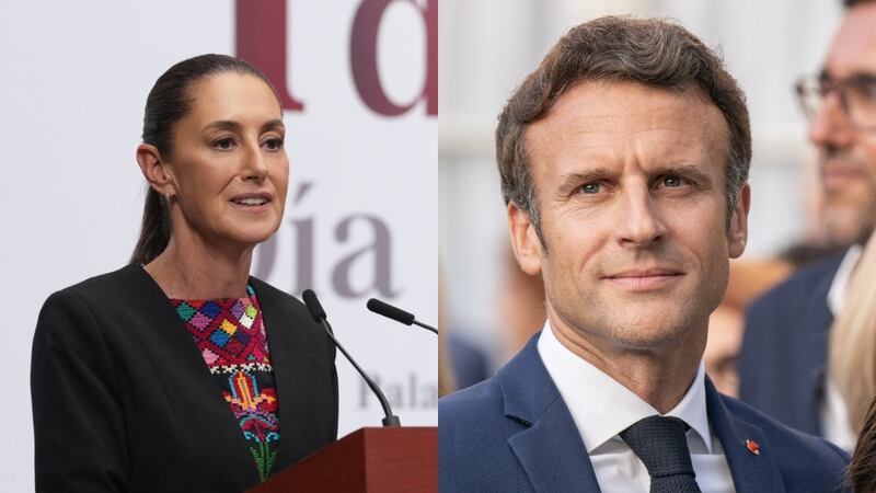 Sheinbaum revela las razones por las que Macron reprogramó su visita a México