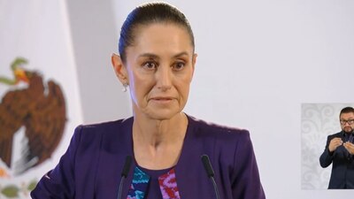 La mandataria mexicana no vio inconveniente con los errores en la reforma judicial