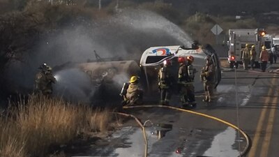 Hay transito lento en la zona