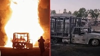 Explosión en toma clandestina de Pemex provoca incendio en Teoloyucan, Edomex